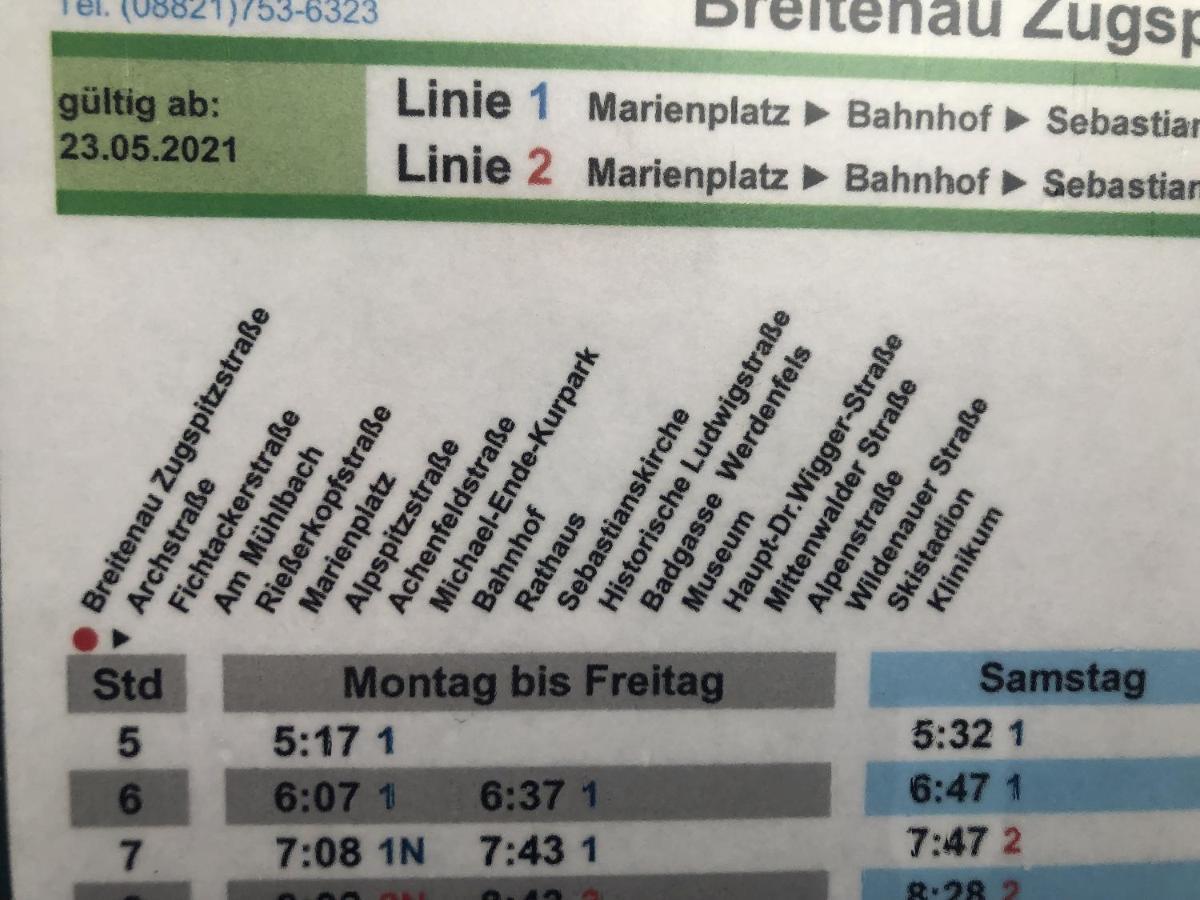Ferienwohnung Anette Garmisch-Partenkirchen Esterno foto