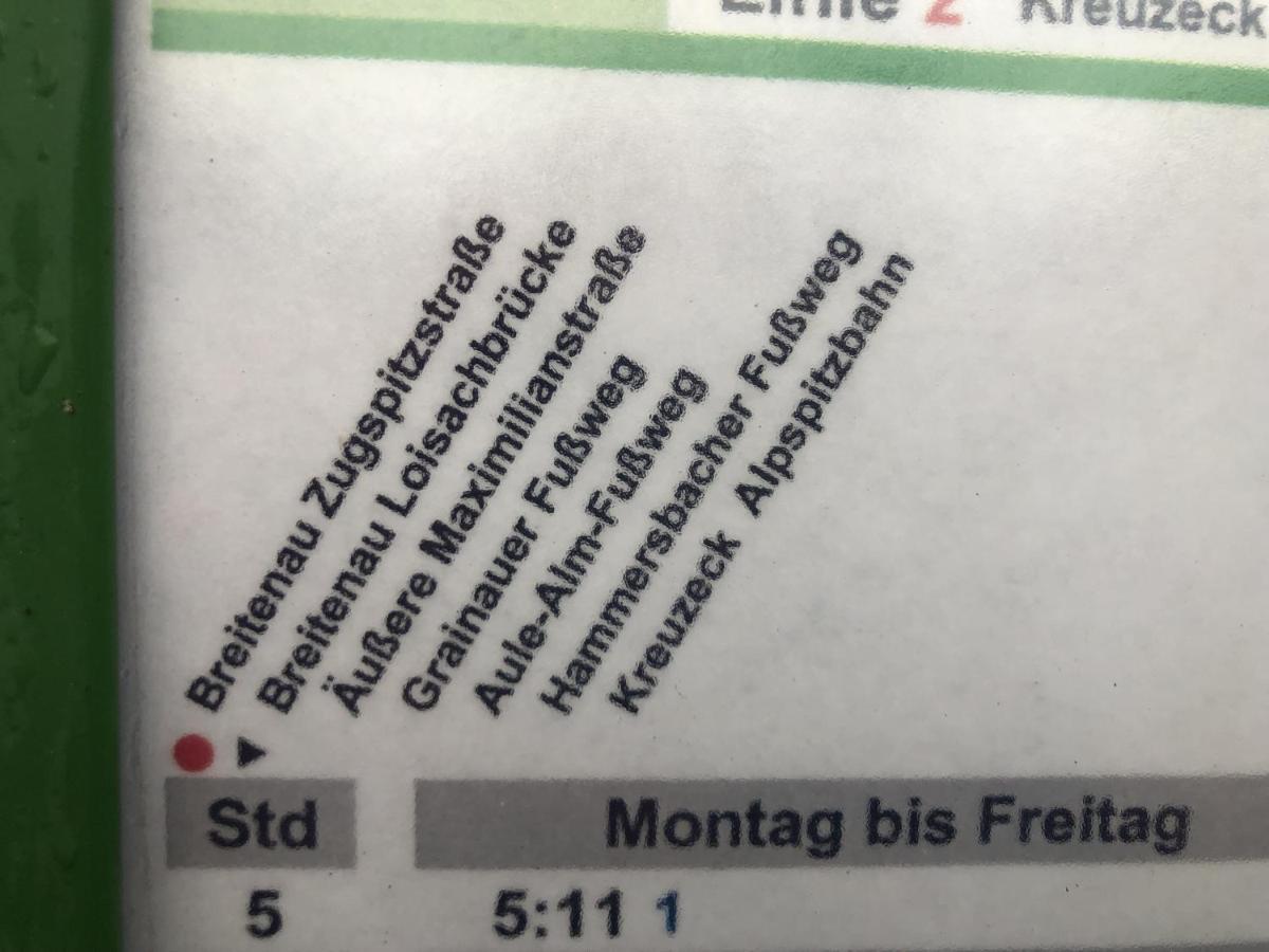 Ferienwohnung Anette Garmisch-Partenkirchen Esterno foto